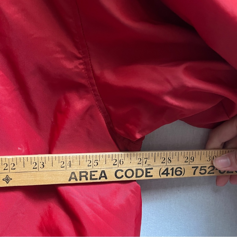 Vintage Nike Reversible Zip-Up Hoodie Red/Grey Zip Front Rare Find Men’s Sz 2XL - Picture 7 of 14